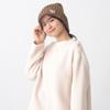 Beanie ACCESSOIRES Hat Knit Hat Logo Nunet Cat 69909 Mocha Brown [Paul & Joe] [Paul & Joe] [Moonbat] Women's
