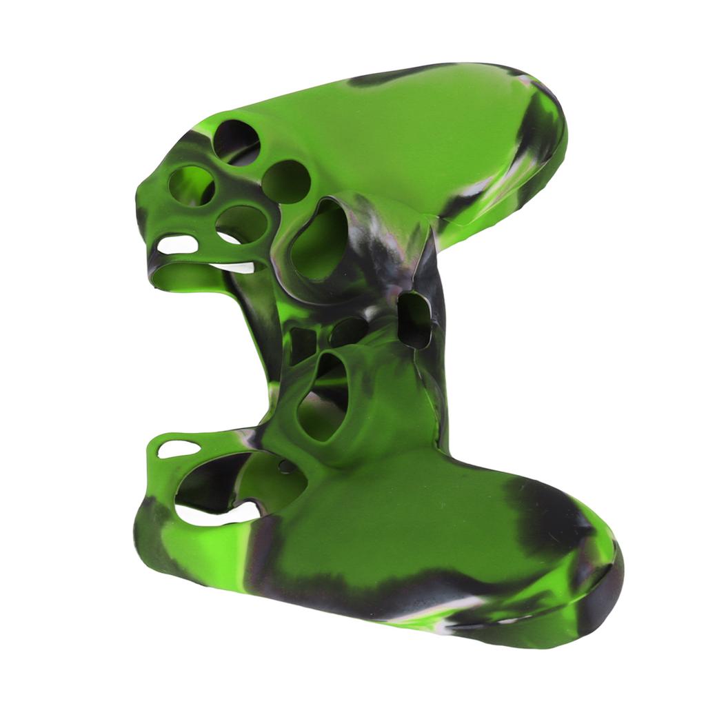 Силиконовый чехол, противоскользящий, защитный, с 1 парой накладок для больших пальцев для контроллера PS4