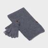 RECLOW CANDY Glove Muffler Set CHARCOAL