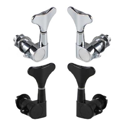 Колки для бас-гитары, открытые, замена для 4-струнной бас-гитары, для левой и правой руки