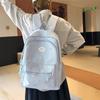 Рюкзак студенческий школьный с принтом звезд, большой вместимости, женский