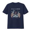 Hot Disturbed The Sickness T Shirt Perfect For Holiday Tour Fans Vintage Casual Soft Top For Everyday Wear Breathable