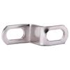 Z Shape Bracket Z Shape Muffler Mounting Clamp Z Support Stand Joint For Motorbike Stainless Steel Silver Tone For Most
