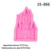DIY Cartoon House Silicone Mold for Cake and Chocolate Decoration