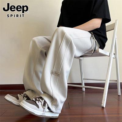 Мужские свободные прямые повседневные спортивные штаны-джоггеры JEEP SPIRIT