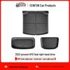 Экологичные, износостойкие коврики для автомобиля BYD Seal RHD: Водонепроницаемые коврики для передних, задних сидений и багажника с защитой спинки сиденья