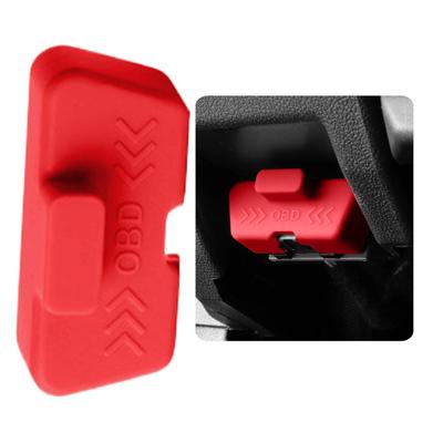 Водонепроницаемая крышка-замок OBD для транспортных средств, защитный чехол OBD, защитный силиконовый рукав для промышленного и научного ремонта транспортных средств