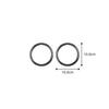 1 Pair Carbon Fiber Car Inner Door Speaker Frame Cover For BMW Z4 E85 2003-2008