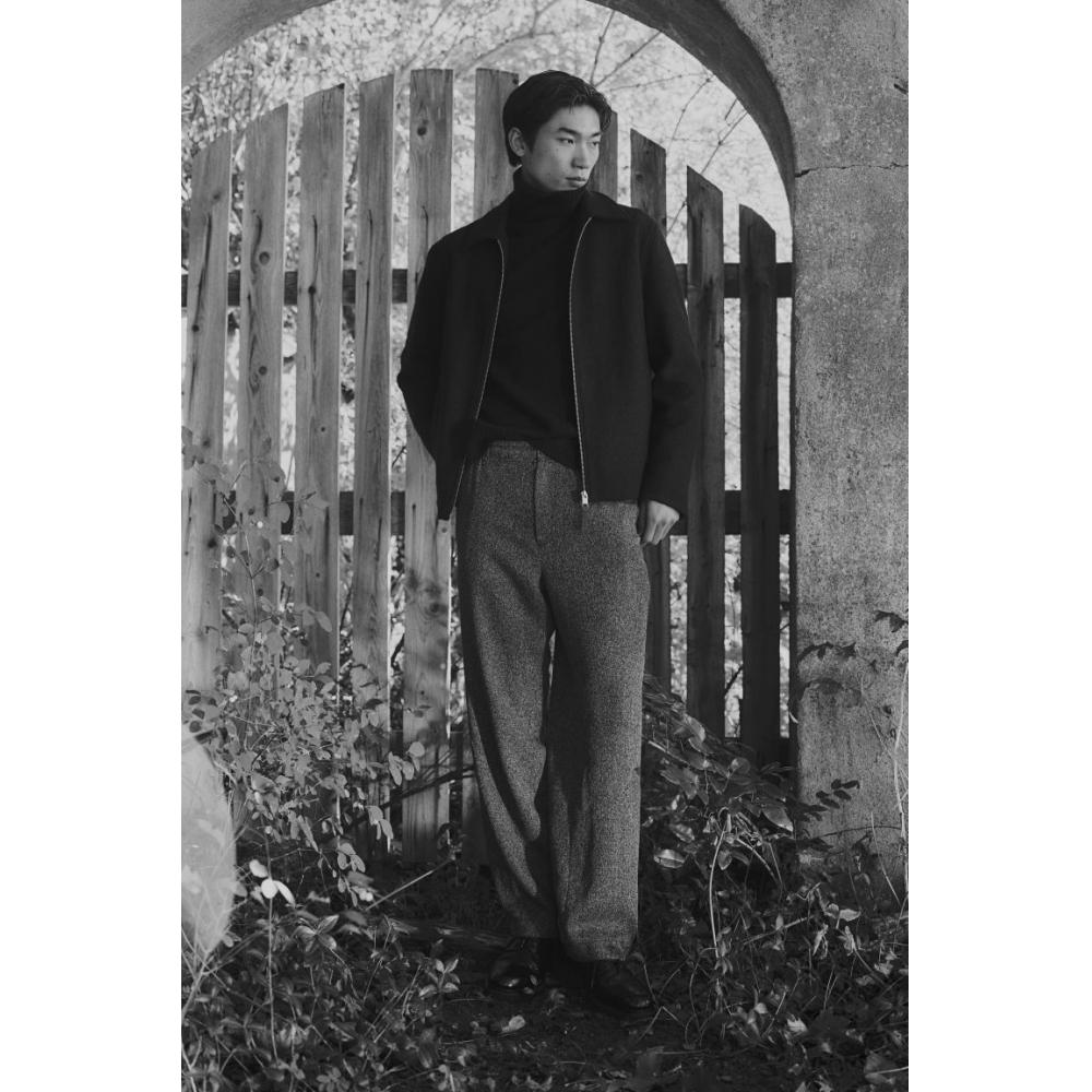 H M Relaxed Fit Twill Pants Black