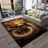 3D китайский дракон миф искусство мультяшный ковер для дома гостиная спальня диван коврик декор, детский игровой коврик нескользящий напольный коврик