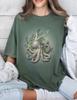 Octopus T-shirt, Art Print T-shirt, Marine Animal T-shirt, Antique, Japanese Octopuss, Seaweed, Vintage Octopuss, Comfort Colors, Oversized