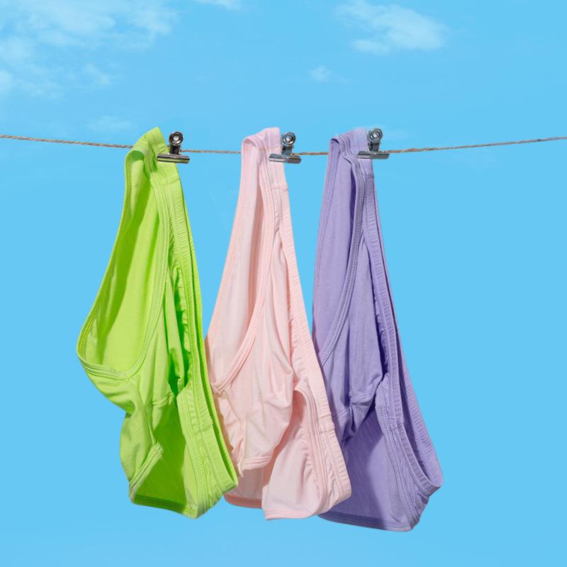 Thin Modal Refreshing Briefs Sports Breathable Sexy Comfortable Briefs Men's Hip Pants Men