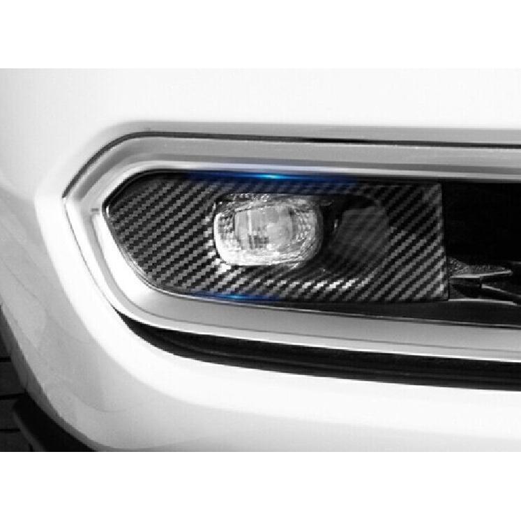 Для Toyota Sienna 2021-2025 АБС Пластик Карбоновое Волокно Накладки на Веки Передних Противотуманных Фар