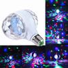 E27 Doubleheaded 6w Led Ball Stage Rgb Light Bulb Rotating Lamp Ktv Party Disco