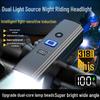 High Brightness Bicycle Light with TYPE-C Charging & Digital Display for Night Riding