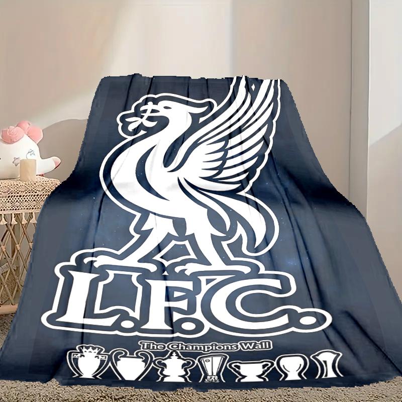 English Premier League teams Pattern Blanket, Cozy Blanket for All-Season Comfort on Sofas, Beds, Office, Car, Camping and Travel