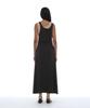 Partimento Woman Pwc Overlay Sleeveless Maxi Dress_Charcoal