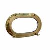 Nautical Marine Brass Oval Window Porthole For Home, Office Decor
