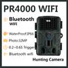 Vision Night Hunting Camera 32mp 1080p Camcorders Po Trap Pr4000 Wifi Trail Camera 0.2-0.6s Wild Camera Trap Thermal Scope