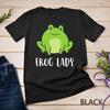 Cute Frog Lady Love Frogs Just a Girl Who Loves Frogs Unisex T-shirt