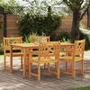 vidaXL Garden Chairs 4 Pcs 56x55.5x90 Cm Solid Acacia Wood 3324846