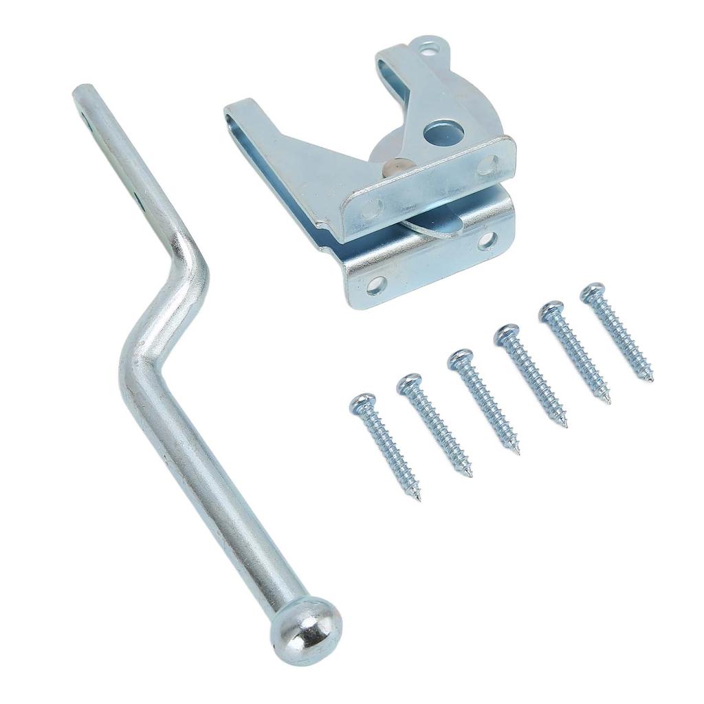 Замок для входной двери из углеродистой стали, самозапирающийся, фурнитура для забора, сарая, шкафа, гаража