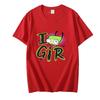 Invader Zim Tshirt Kawaii Short Sleeve Cartoon Teeshirt Cotton Round Neck Tshirt For Boysgirls Camisetas Comfortable Tees Top