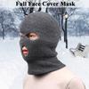 Лицо Шапка Вязаная Теплая Балаклава Теплая Дышащая Маска Для Лица Защита Шеи Зимняя Шапка