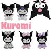 Cute Cartoon Kawaii Kuromi Plush Toy In 25cm Soft And Stuffed Design