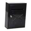 Outdoor Wall Mount Mailbox with 2 Keys 20x7.5x26cm Multifunctional for Envelope, Home, Office
