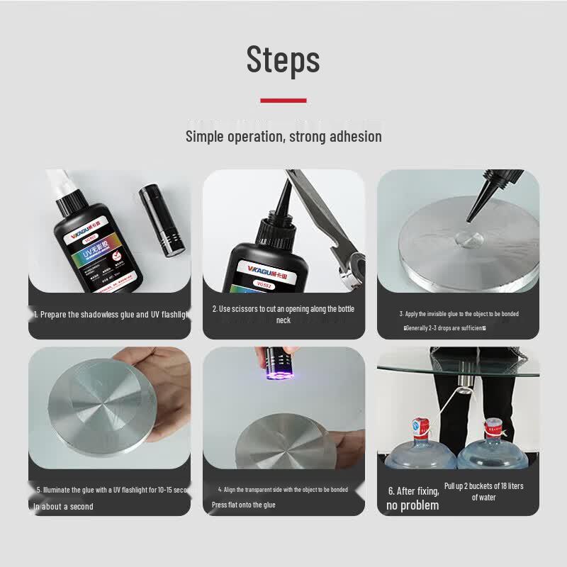 VIKAGU UV Invisible Curing Adhesive