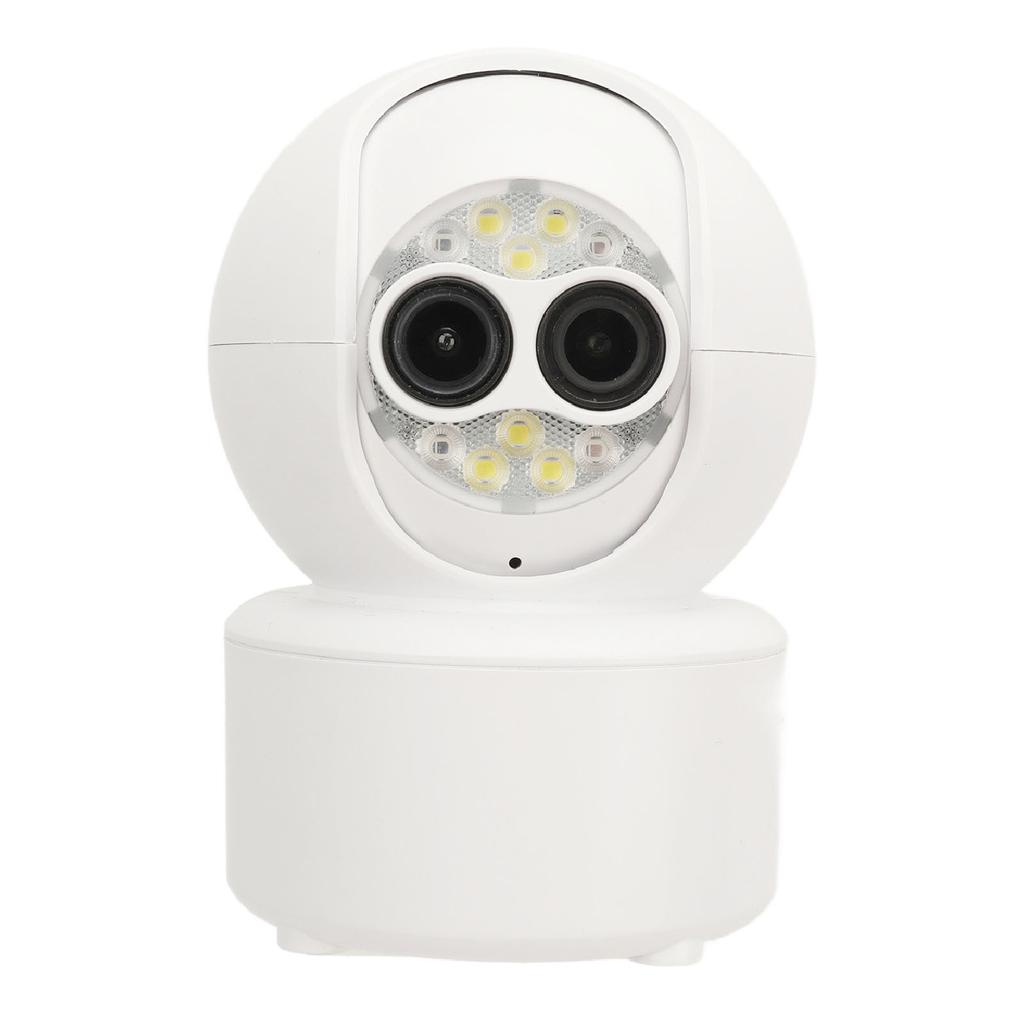 1080P HD Dual Lens Security Camera Wireless WiFi Security Camera Automatic Black White Night Vision