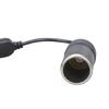 Автомобильные преобразователи напряжения USB Type-C в 5В/9В/12В/15В/24В с регулируемым напряжением и цифровым дисплеем для электронных устройств.