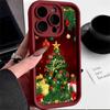 N113 Merry Christmas Desig Art Soft Angel Eyes Phone Cases for Samsung S23 S24 Ultra S21 A54 A34 A13 A14 A06 A24 Realme 12 Vivo OPPO Shockproof Cover