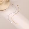 Fashion Versatile Heart Shaped Zircon Bracelet With Round Diamond Accents Elegant Jewelry