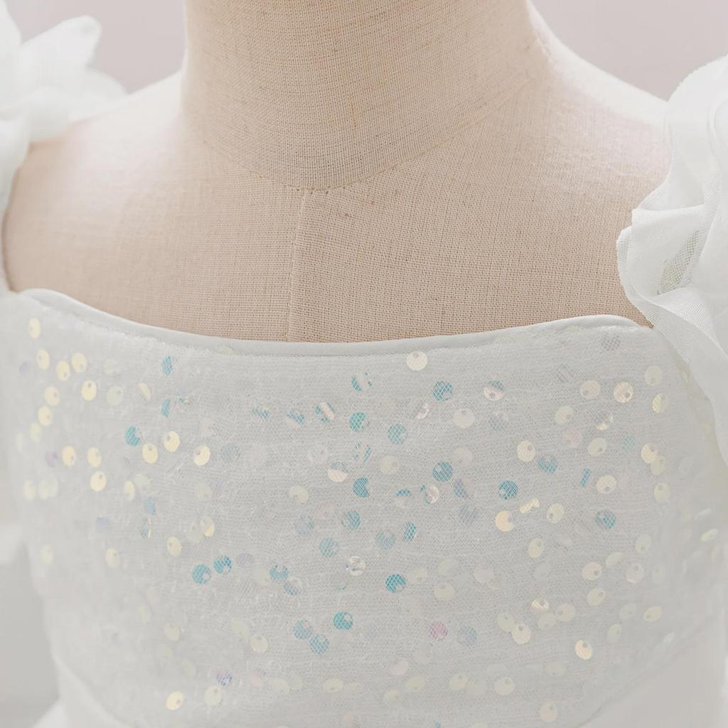 Платье принцессы с пайетками для девочек для выступлений