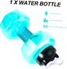 2200/2600mL Dumbbell Sport Bottle Multifunctional Gym Sports Outdoor Camping Cycling Water Cup Dumbbell Cute Water Bottle