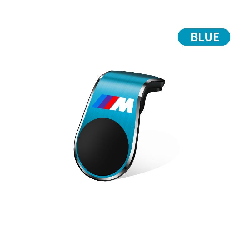 Магнитный автомобильный L-образный автомобильный держатель для телефона GPS, эмблема для BMW Performance F30 F10 E90 E46 X6 E60 E70 E36 X3 X5 X7 X2 E91