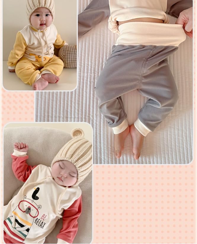 Jaydyequ Детская одежда для сна с длинным рукавом, пижама для детей 110 см, теплая одежда для девочек, одежда для весны/осени, домашняя одежда для девочек, комплект, подарок, красный,