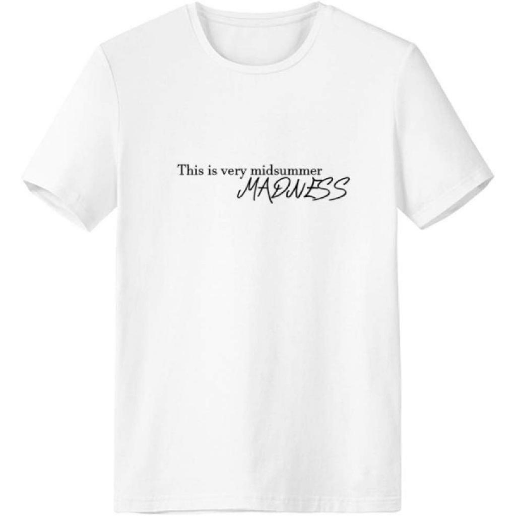Shakespeare Midsummer Madness T-Shirt Workwear Pocket Short Sleeve Sport Clothing