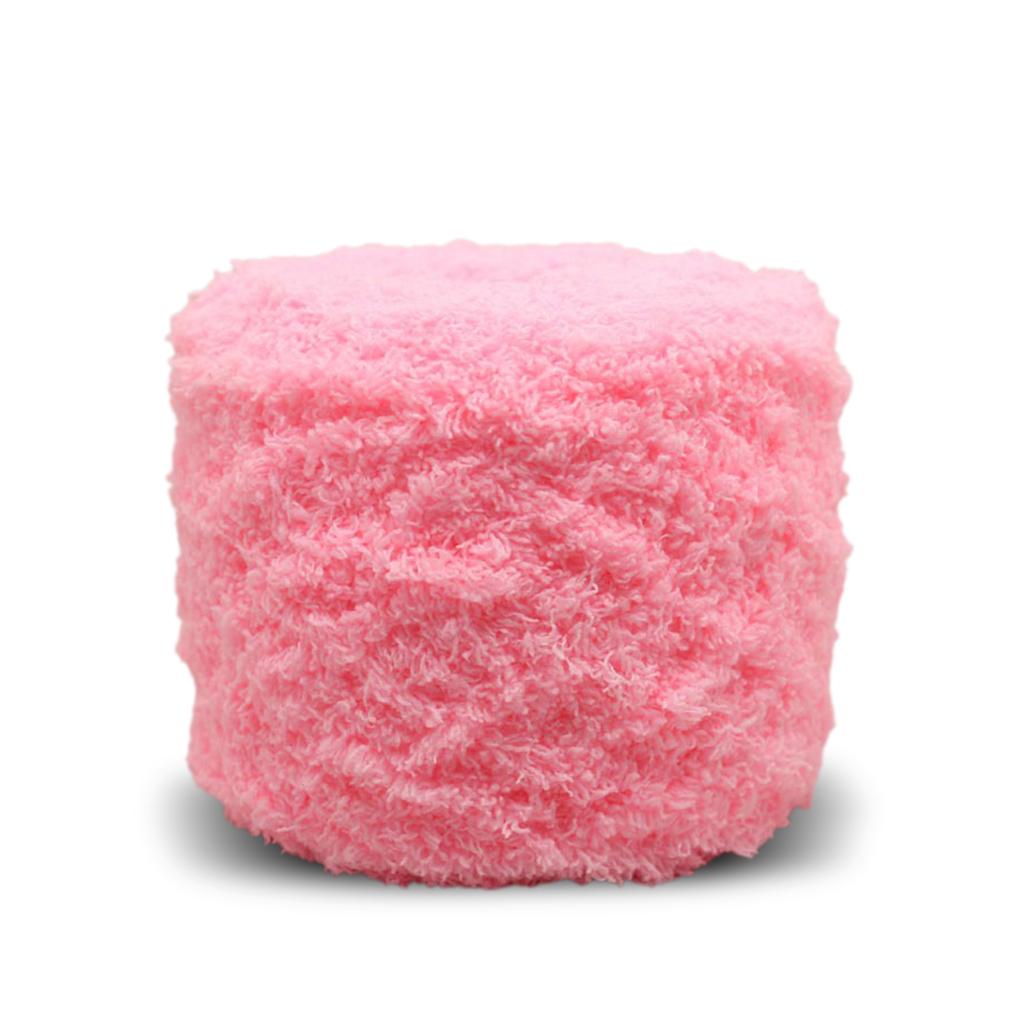 100 г/моток гладкая хлопковая пряжа крючком цветная коралловая флисовая шерстяная пряжа нить для ручного вязания детского свитера шапки шарфа принадлежности