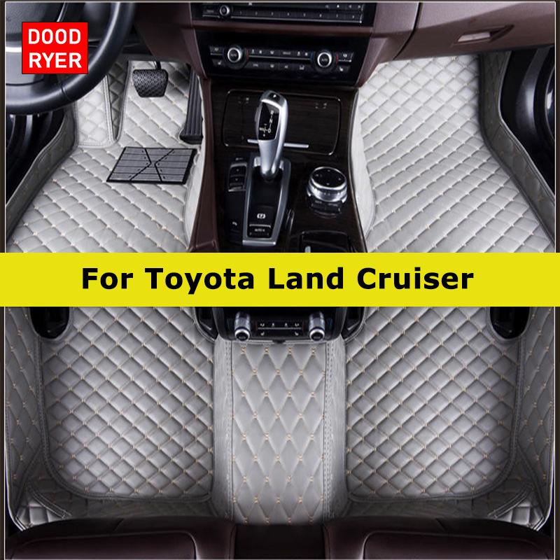 DOODRYER Пользовательские автомобильные коврики для Toyota Land Cruiser 100 200 300 Автоковры для ног Coche Аксессуары