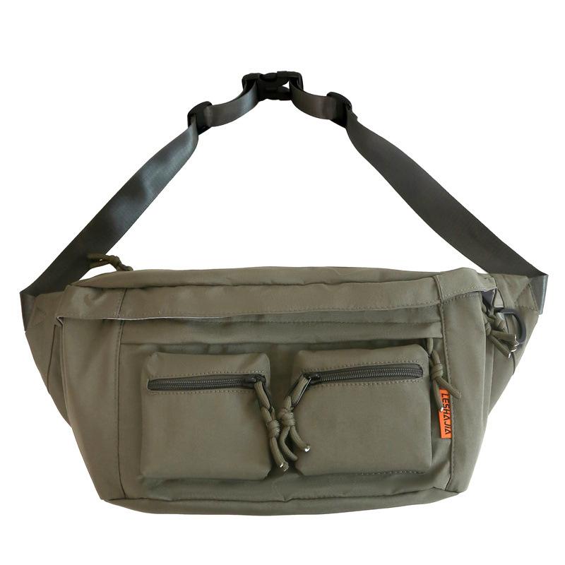 Мужская сумка через плечо 2024 года, новая модная повседневная поясная сумка большой вместимости, рюкзак через плечо, сумка для мальчиков, нагрудная сумка