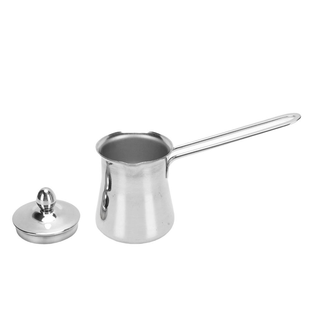 450ml 15.2oz Turkish Coffee Pot Stainless Steel Arabic Coffee Pot For Coffee Making