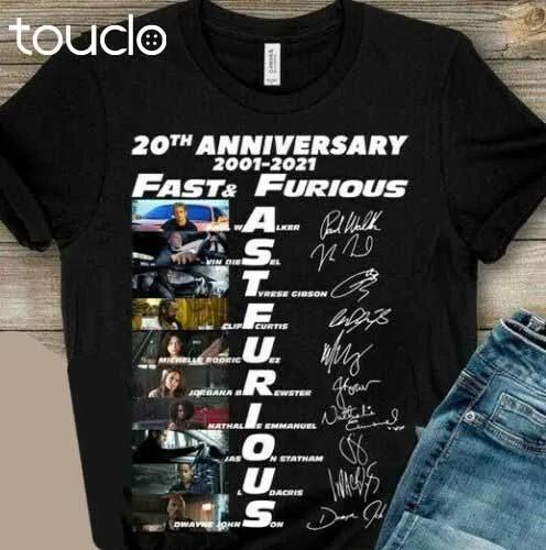 Fast Furious 20th Anniversary 20012021 T Shirt