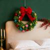 Christmas Wreath Artificial Flower Decoration Wreath Door Hanging Wall Hanging
