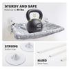 Foldable Cat Window Perch Glow In The Dark Cat Hammock Cordless Cat Bed with Suction Cups Cat Sunbathing Resting Seat for Indoor Cats