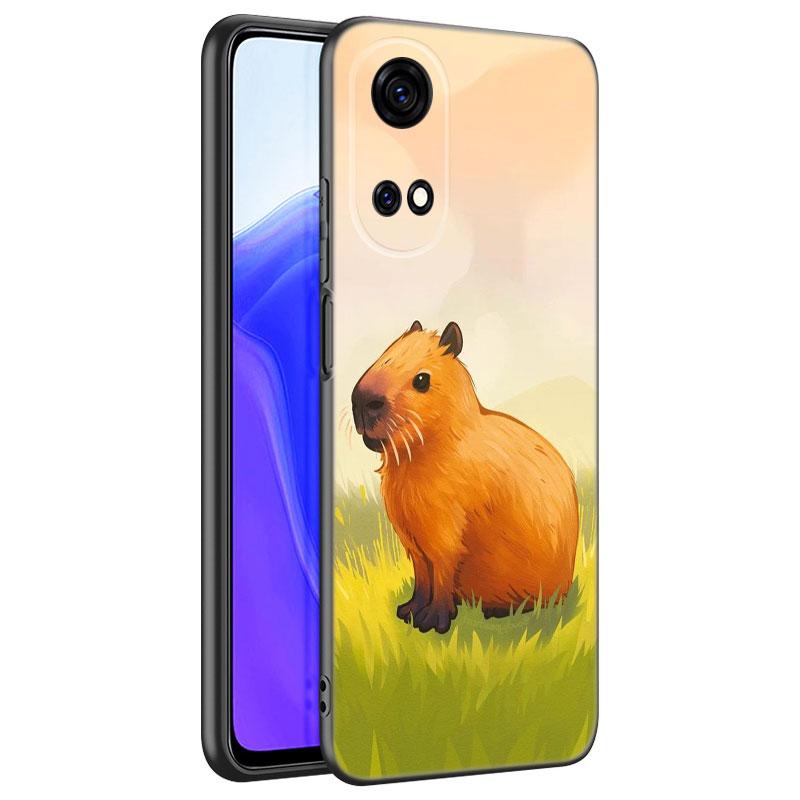 Cute Cartoon Capybara Phone Case For Huawei Honor 70 90 Lite X40 GT X50 I X5 Plus X6A X6S X7A X8A X8B X6 X7 X8 X9 4G X9A X9B 5G