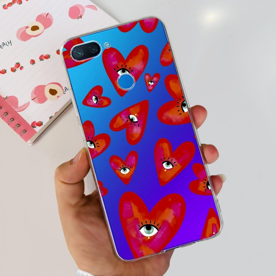 Чехол для Xiaomi Mi 8 Lite Модный Мягкий Силиконовый Чехол для Телефона для Xiaomi Mi 8 SE / Mi 8 Pro Mi8 Lite Прозрачный ТПУ Чехол Астронавт Capa