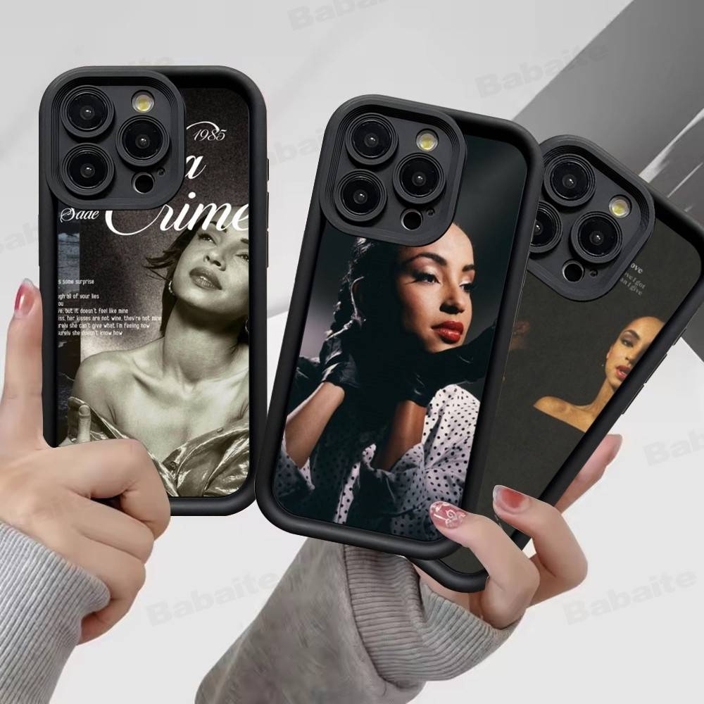 Чехол для телефона певицы Sade Adu для iPhone 17 16 15 14 Plus 13 12 11 Pro Max Силиконовый чехол